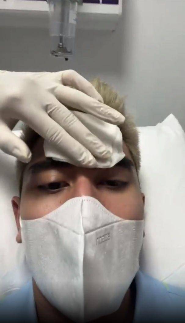 Verrell Bramasta alami 20 jahitan (instagram.com/bramastavrl)