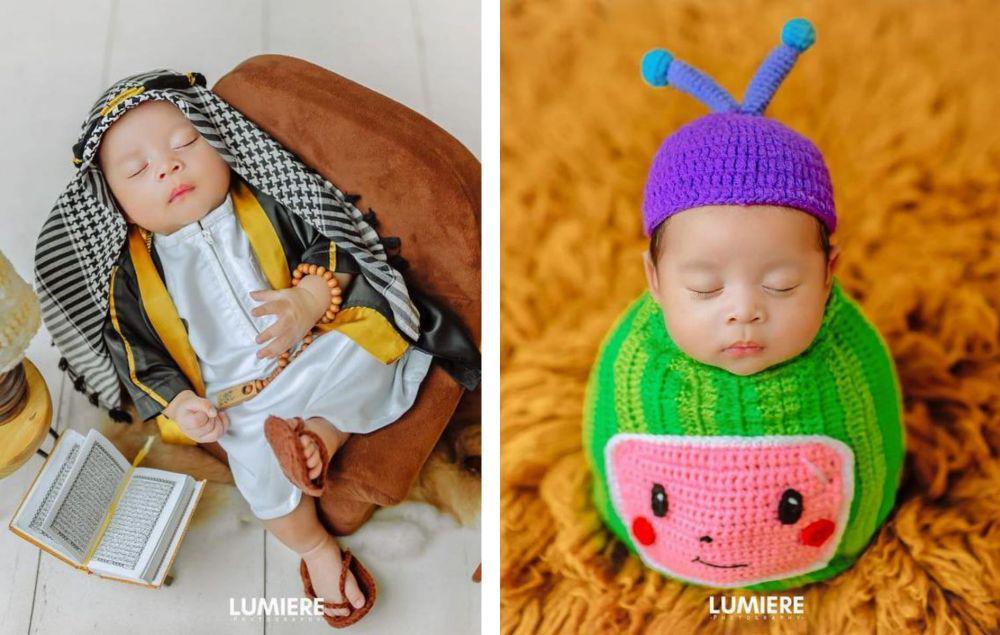 9 Potret Zayden, Anak Lucky Perdana, yang Menawan sejak Bayi!