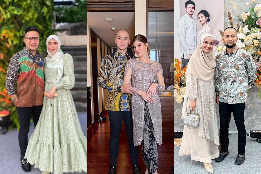 12 Gaya Artis di Resepsi Mutiara Baswedan, Beragam Outfit yang Menawan