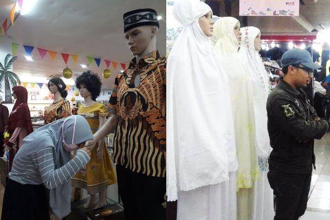 Maneken kocak. (twitter.com/piwdor | twitter.com/subtanyarl)