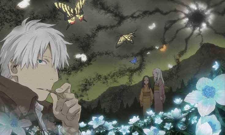 cuplikan anime Mushi-shi (dok. Artland/Mushi-shi)