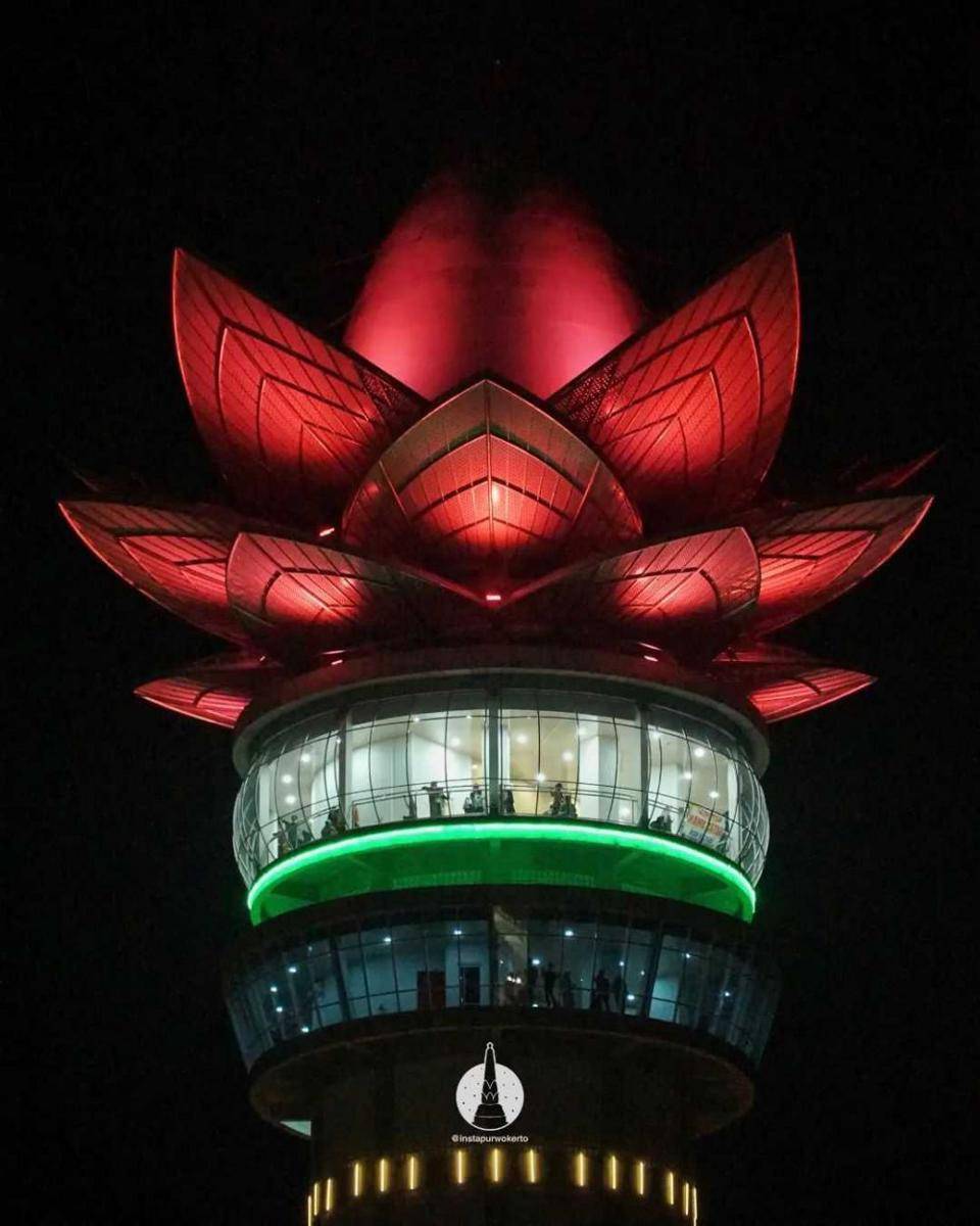Menara Pandang Teratai (Instagram.com/instapurwokerto)