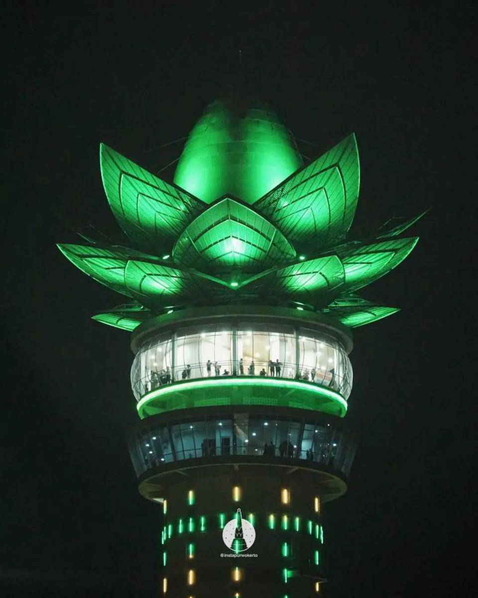 Menara Pandang Teratai (Instagram.com/instapurwokerto)