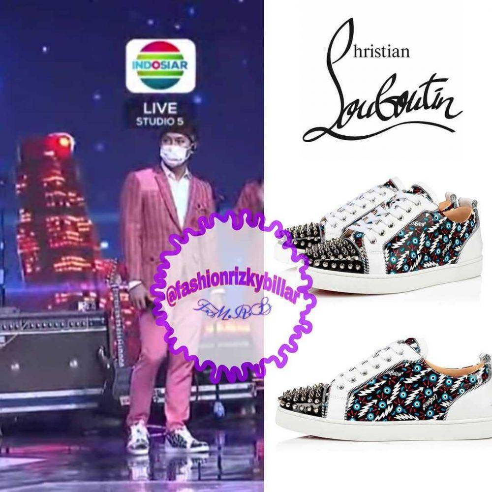 harga sepatu Rizky Billar (instagram.com/fashionrizkybillar)