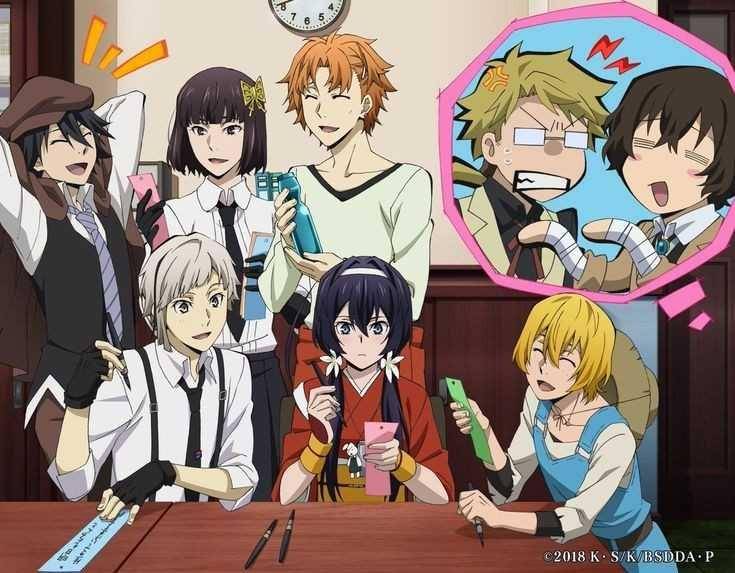 cuplikan BSD (dok. Kadokawa Animation/Bungou Stray Dogs)
