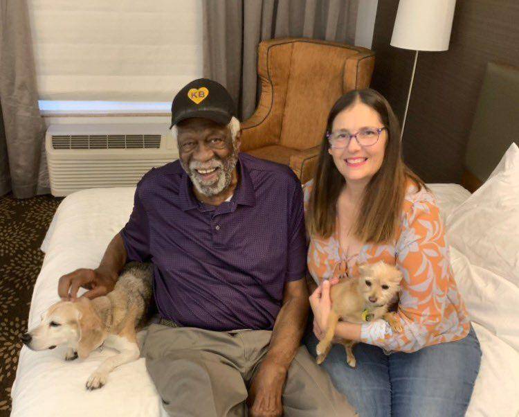 Bill Russell dan Jeannine (twitter.com/RealBillRussell)