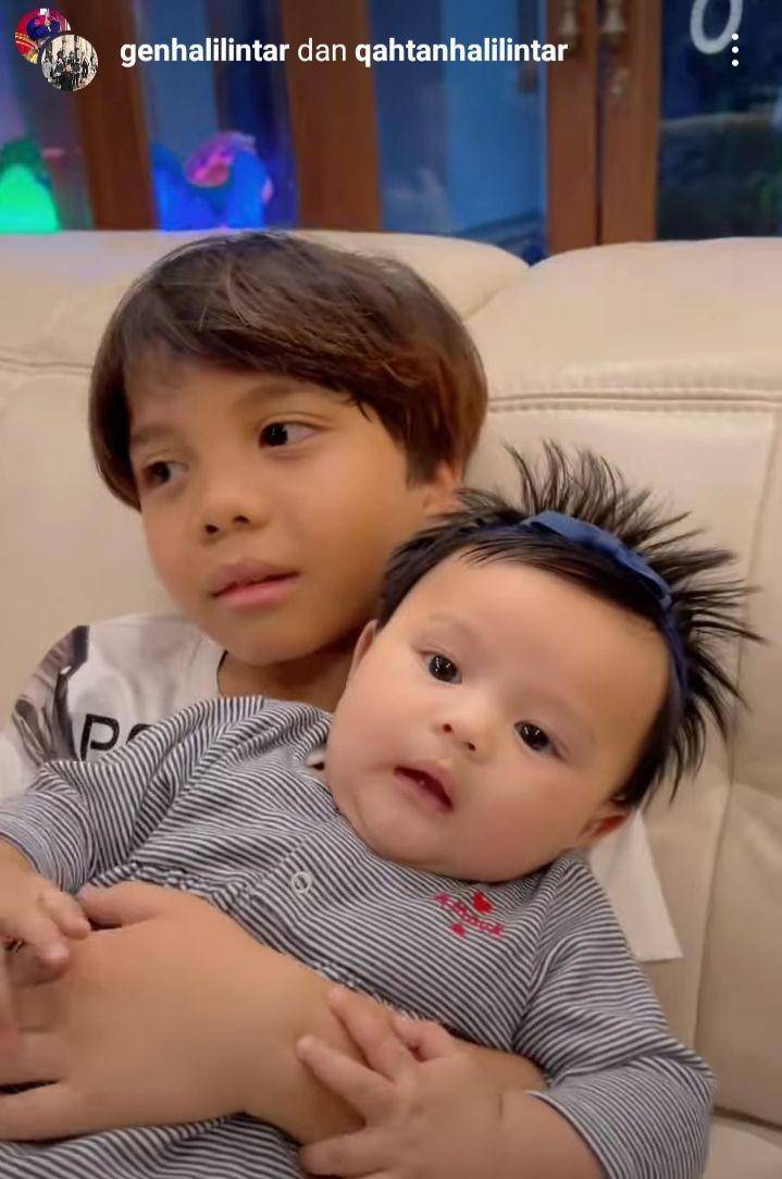 potret Qahtan Halilintar (instagram.com/genhalilintar)