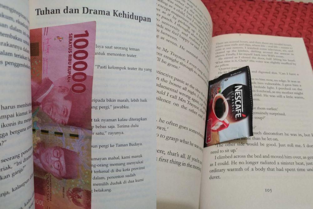 10 Pembatas Buku Ini Terlalu Apa Adanya, Semua Bisa Dipakai!