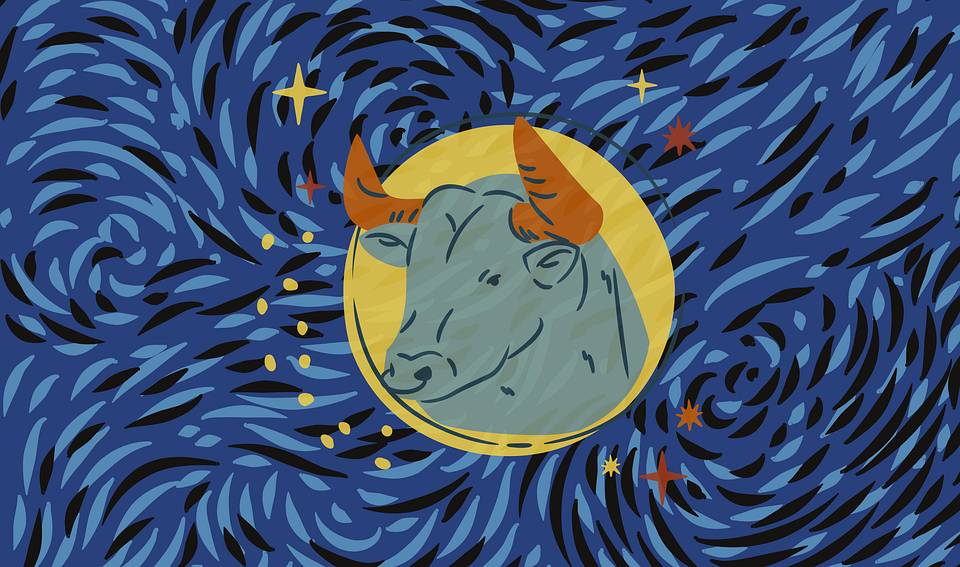 ilustrasi zodiak Taurus atau dalam bahasa Indonesia bernama Wrisaba atau Saur (pixabay.com/Alejandro Salas)