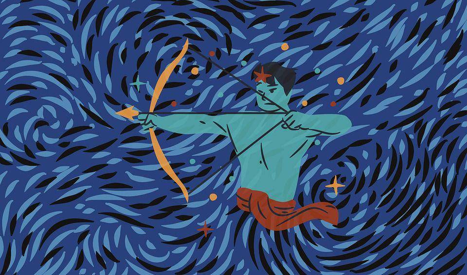 ilustrasi zodiak Sagittarius atau dalam bahasa Indonesia bernama Danuh atau Kausatau (pixabay.com/Alejandro Salas)