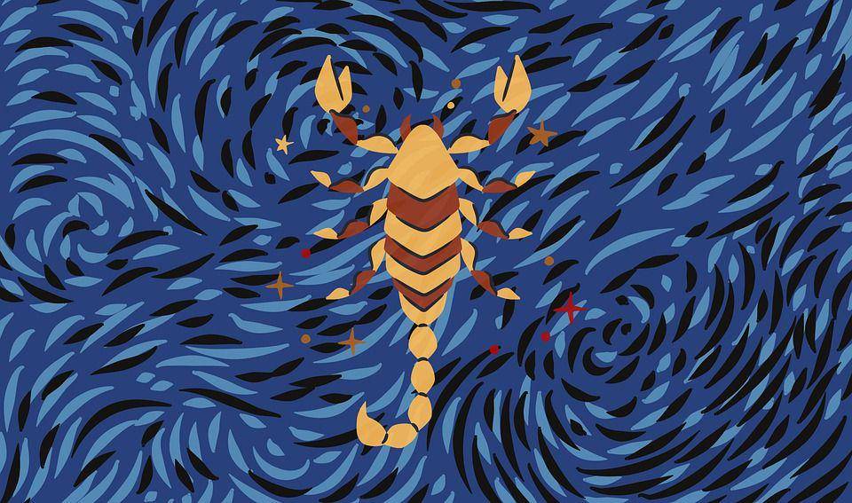 ilustrasi zodiak Scorpio atau dalam bahasa Indonesia bernama Kricika atau Kala (pixabay.com/Alejandro Salas)