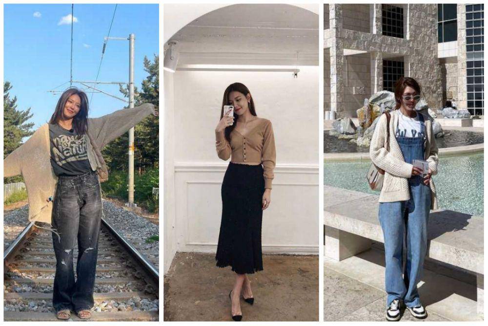 kolase penampilan Sooyoung SNSD dengan cardigan (instagram.com/sooyoungchoi)
