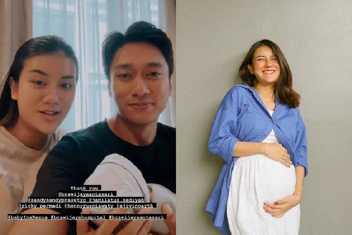 10 Potret Hamil Ina Marika hingga Lahiran Anak Pertama, Selamat!