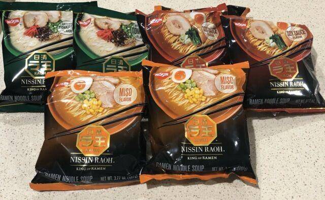 Nissin Raoh Ramen Noodle Soup (ebay.com)