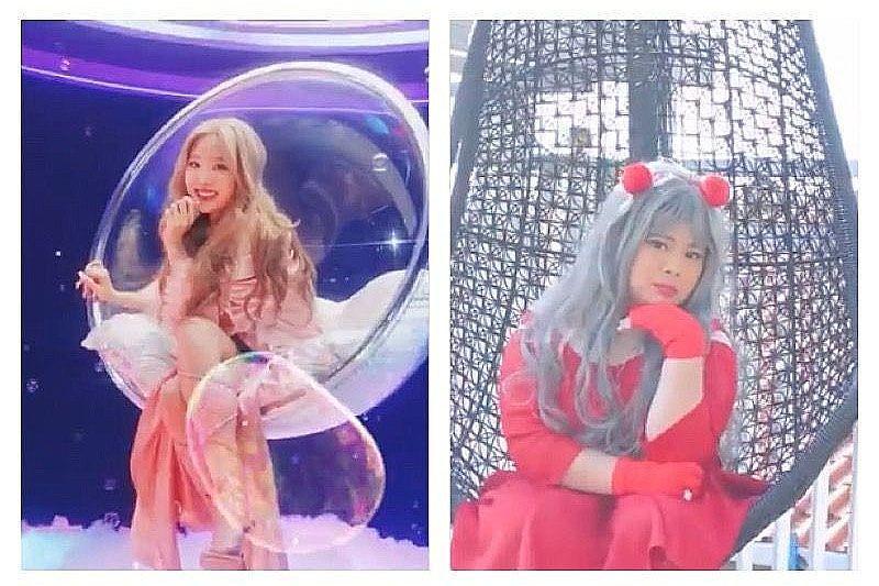 10 Potret Kekeyi Cover Dance "Pop" Nayeon yang Viral, Udah Mirip?