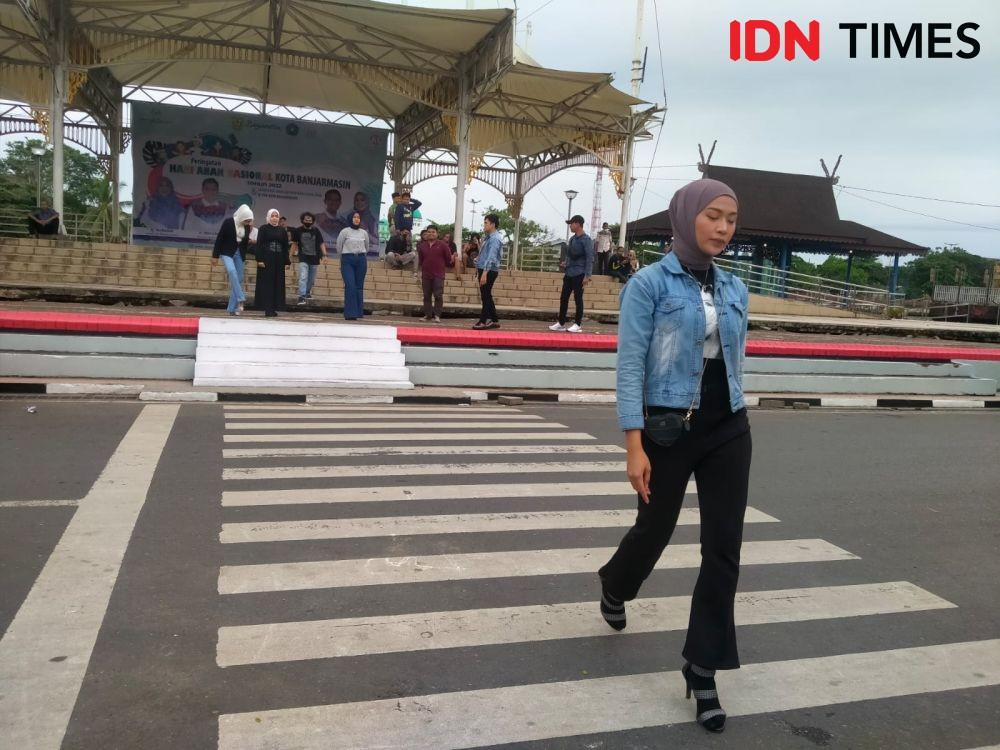 Demam Citayam Fashion Week pun Menjalar di Banjarmasin
