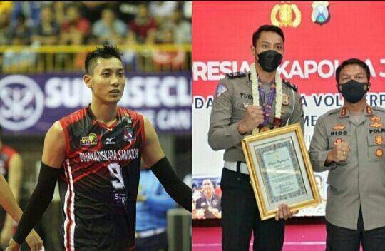 potret Yuda Mardiansyah berseragam polisi (instagram.com/yudaaputraa)