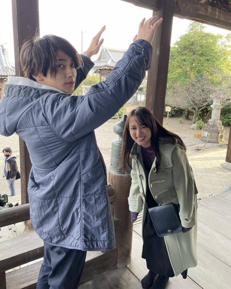 Ryusei Yokohama dan Kaya Kiyohara (instagram.com/senboku_movie)