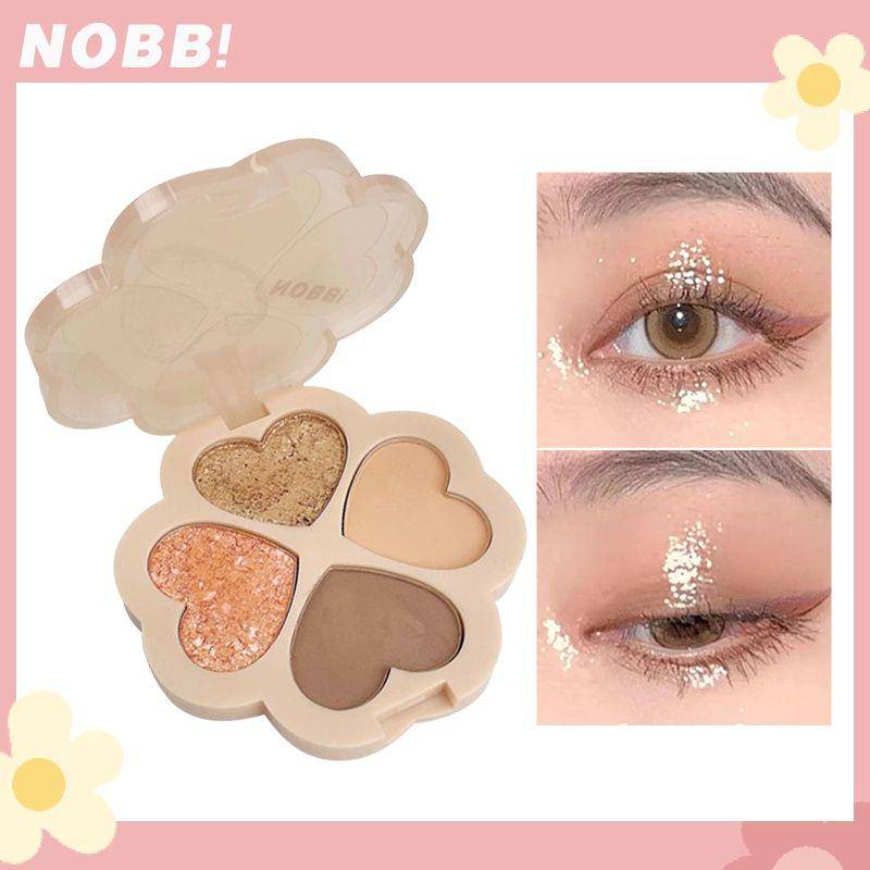 NOBB! Adorable Sunset 4-Color Eye Shadow Palette Heart (shopee.co.id/NOBB)