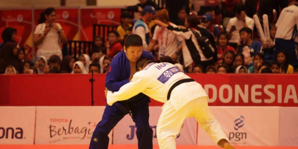 Blind Judo di ASEAN Paragames 2022. (apg2022.com)