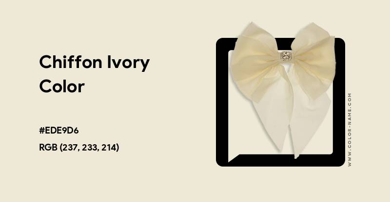 Ilustrasi Chiffon Ivory (color-name.com/chiffon-ivory.color)