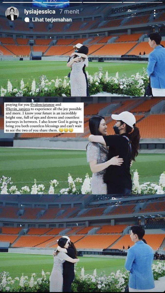 Kevin Sanjaya lamar Valencia Tanoesoedibjo (instagram.com/lysiajessica)