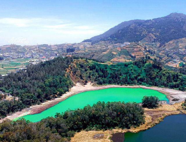 gambar Telaga Warna di Dieng (instagram.com/anif.saiful)