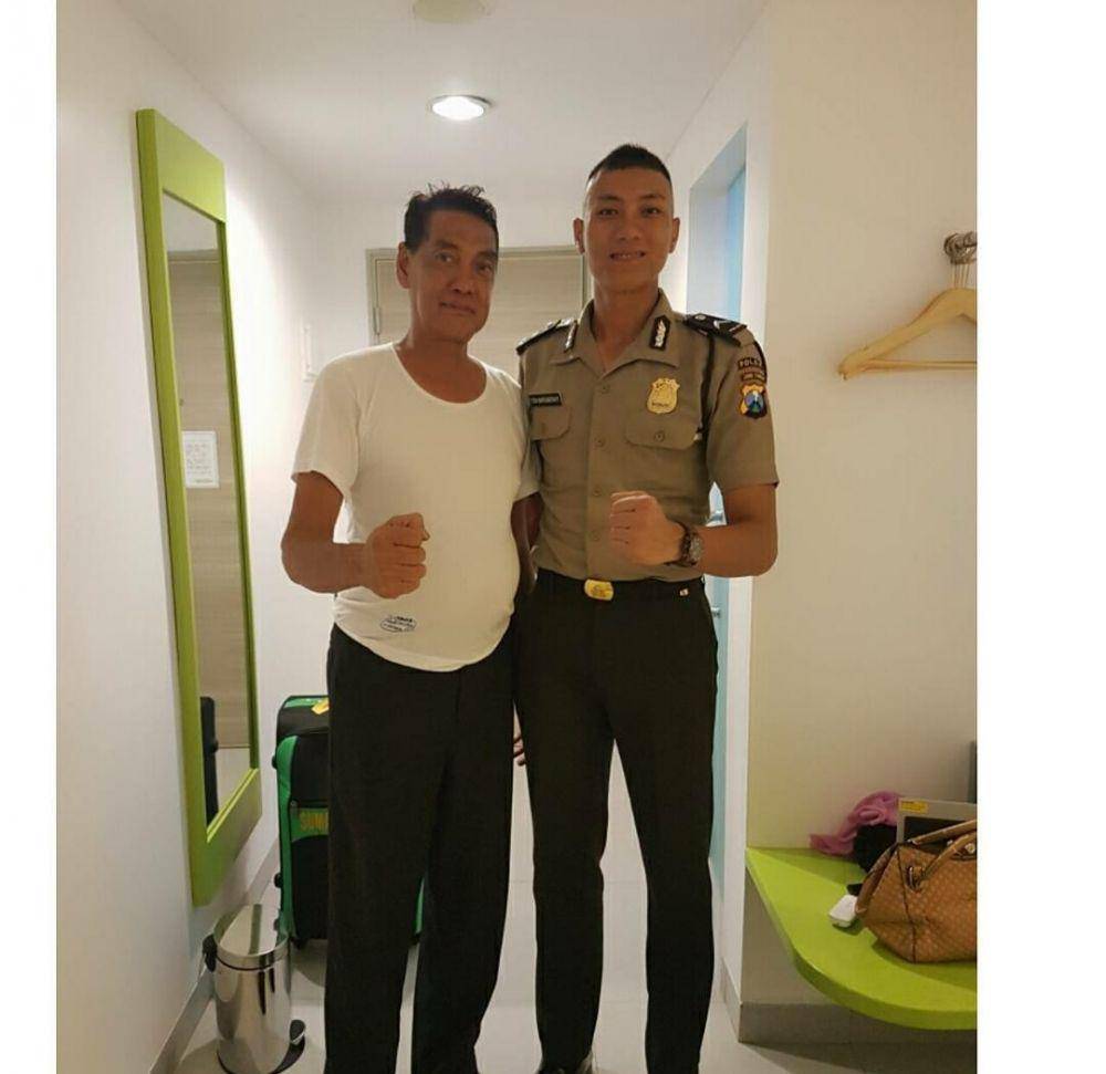 potret Yuda Mardiansyah berseragam polisi (instagram.com/yudaaputraa)