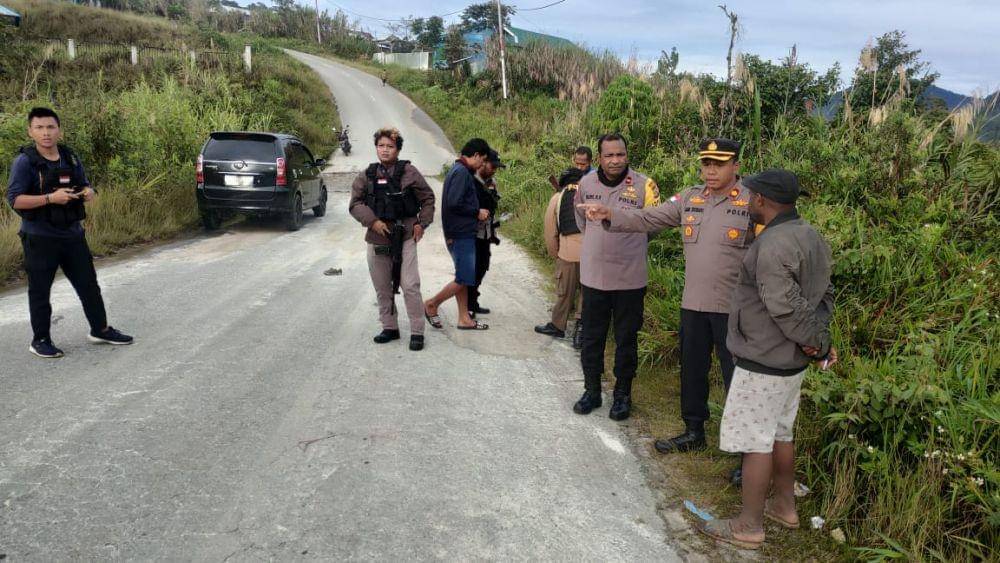 Kepolisian saat melakukan olah TKP di lokasi kejadian IDN Times/ Istimewa