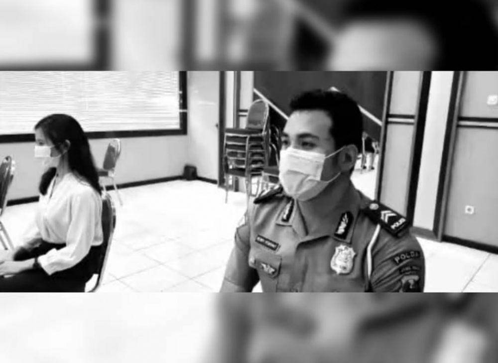 potret Rendy Tamamilang berseragam polisi (instagram.com/tamamilang_team)