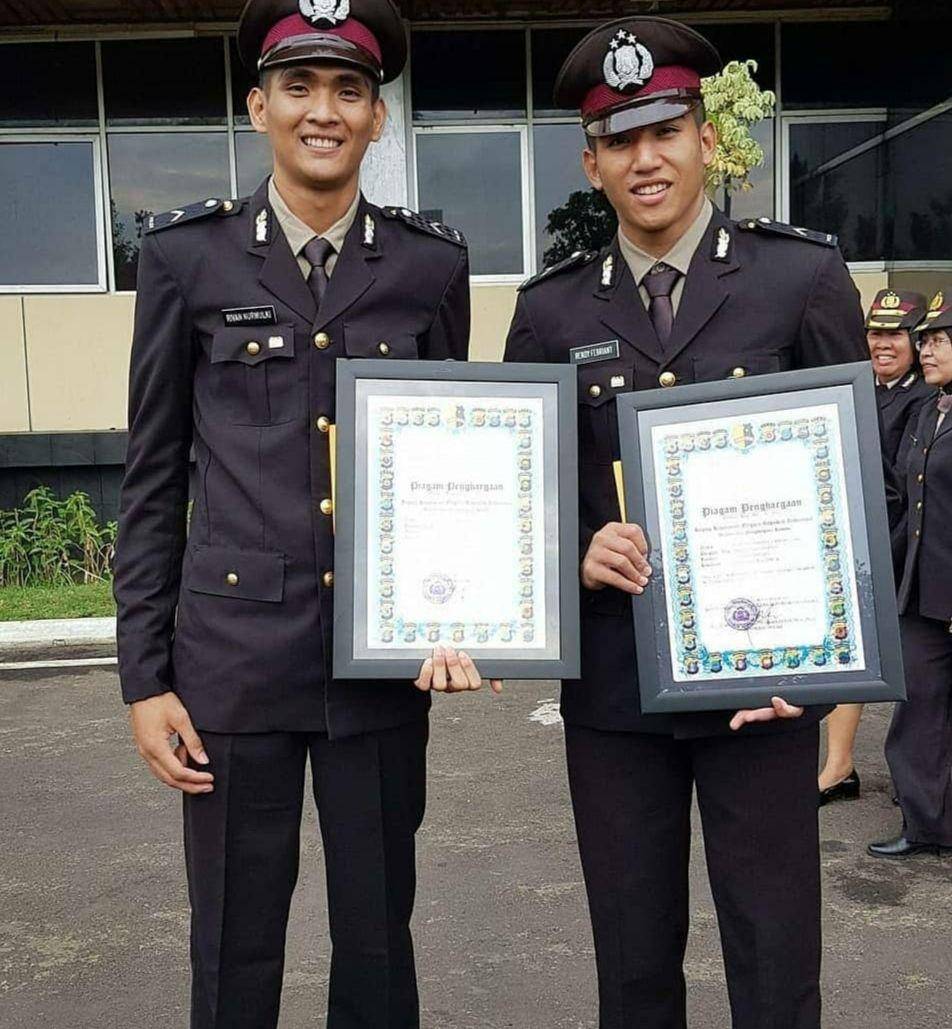 potret Rendy Tamamilang berseragam polisi (instagram.com/tamamilang_team)