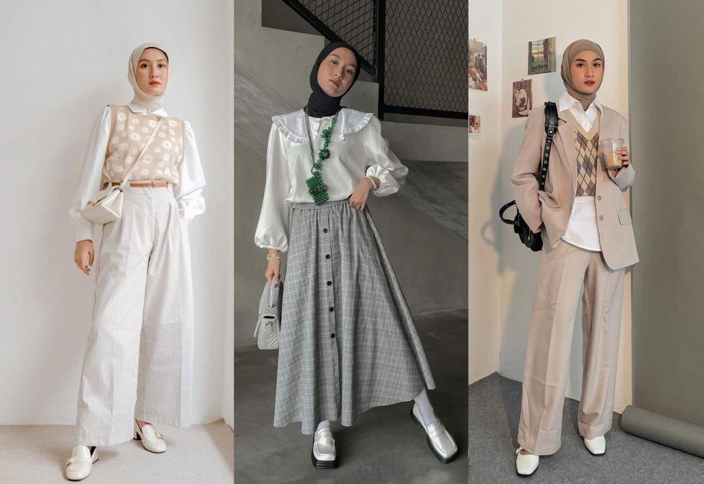 9 Style Kantoran Inas Rana, Gaya Modis ala Eonnie Korea!