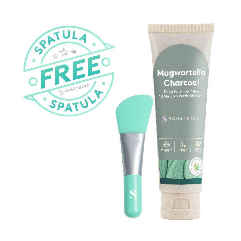 Somethinc mugwortella charcoal deep pore cleansing 10 minutes wash off mask (somethinc.com)