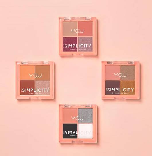 Y.O.U The Simplicity Eyeshadow Quad (facetofeet.com)