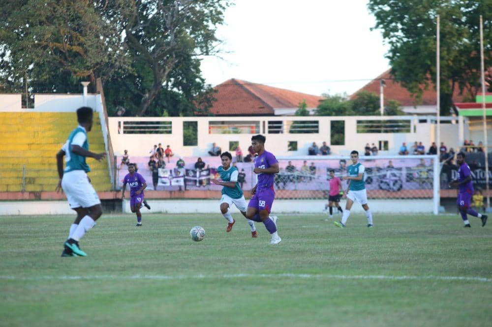 Bagas Satrio saat bermain bersama Persik Kediri. IDN Times/ Media officer Persik Kediri