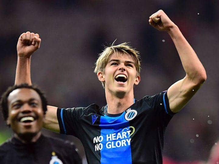 Charles De Ketelaere berseragam Club Brugge (instagram.com/charlesdeketelaere)