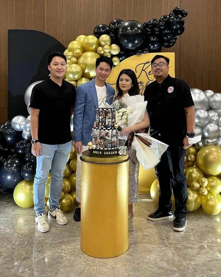 Ulang tahun ke-27 Kevin Sanjaya (Instagram.com/deridestan/)