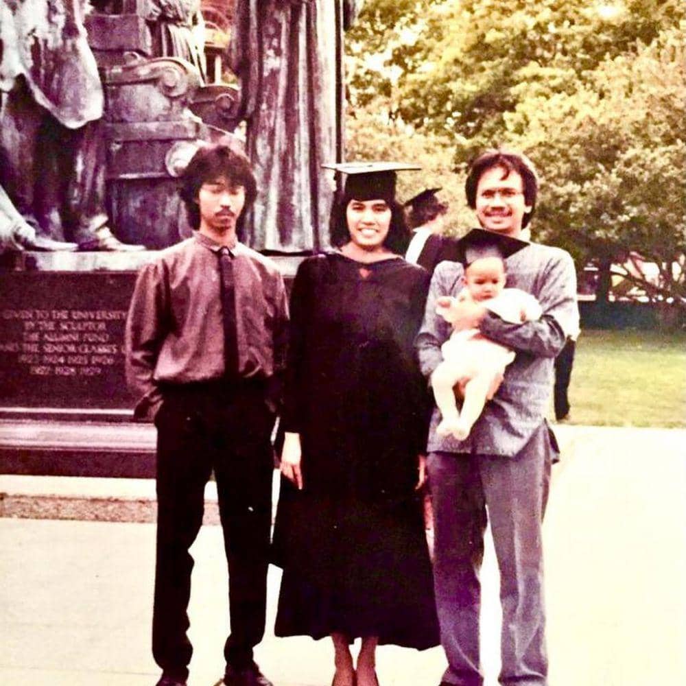 Menteri Sri Mulyani dan Suami (instagram.com/smindrawati)