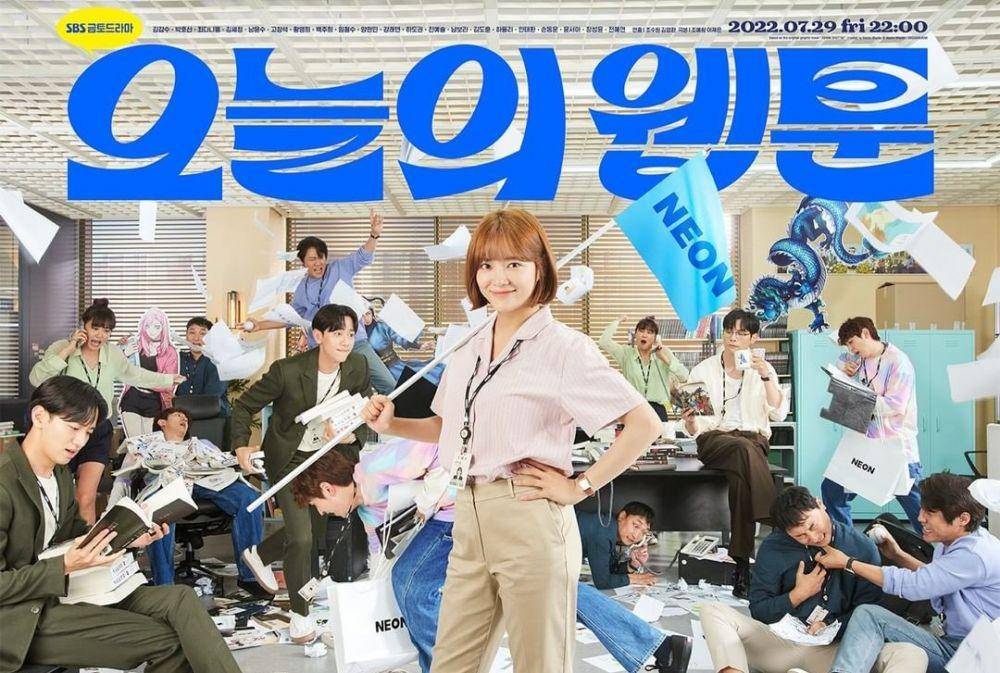 poster drama Korea Today's Webtoon (instagram.com/sbsdrama.official)