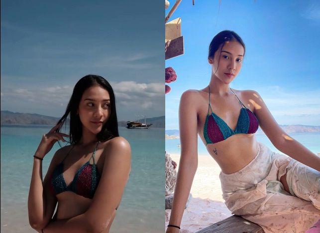 10 Momen Pelesiran Anya Geraldine di Labuan Bajo, Kompak Sama Sahabat!