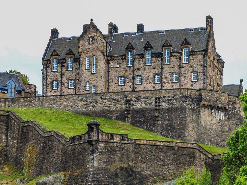 potret Kastil Edinburgh (instagram.com/amateur.ali)