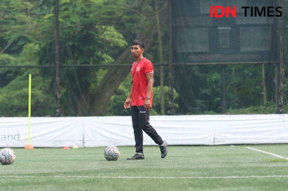 Pelatih Timnas Amputee Indonesia, Bayu Guntoro. (IDN Times/Tino)