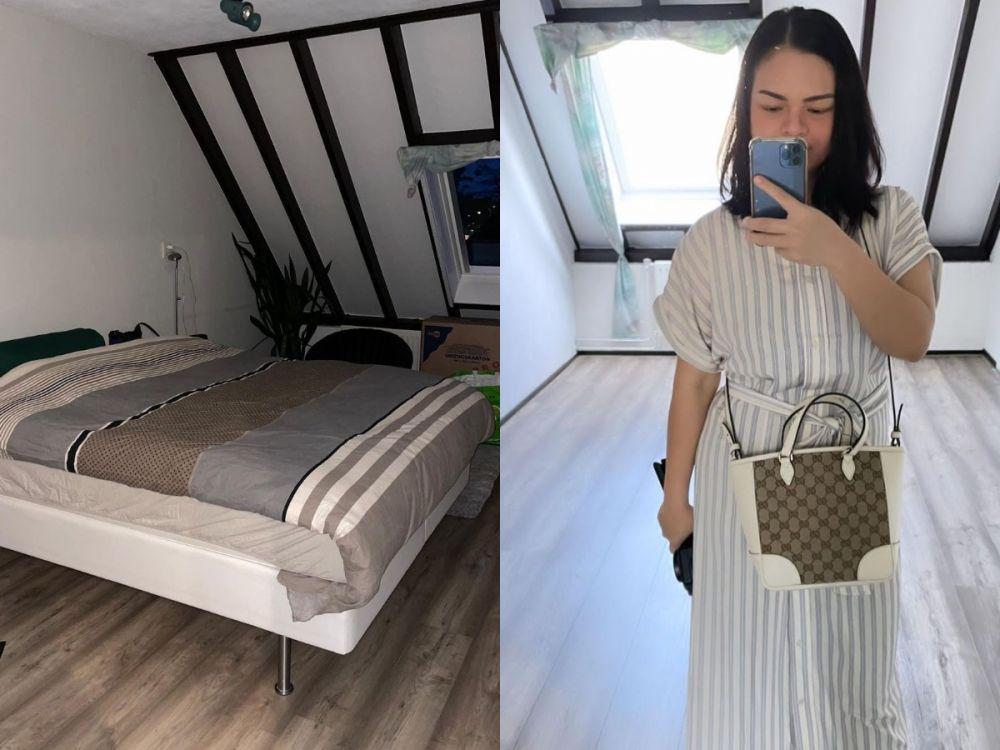kolase potret rumah baru Nanda Gita di Belanda (instagram.com/nandagita16)