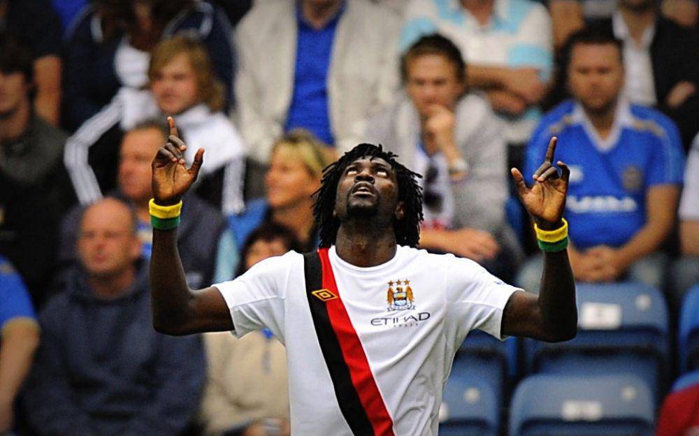 Emmanuel Adebayor (twitter.com/ManCity)