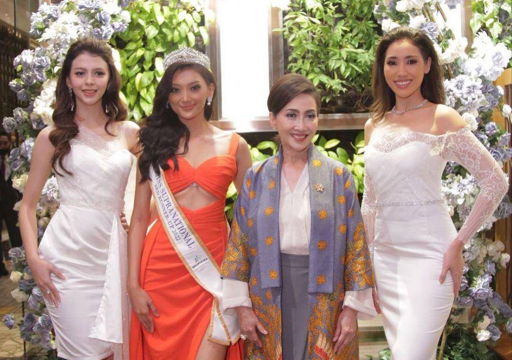 Dinner Party Keberhasilan Adinda Cresheilla di ajang Miss Supranational 2022 (Instagram.com/officialputeriindonesia)