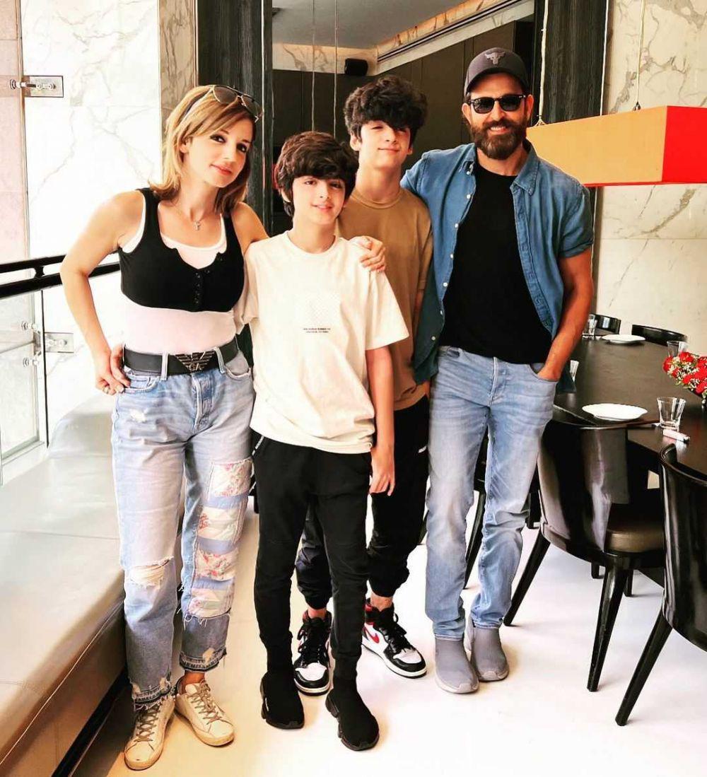 keluarga Sussanne Khan (instagram.com/suzkr)