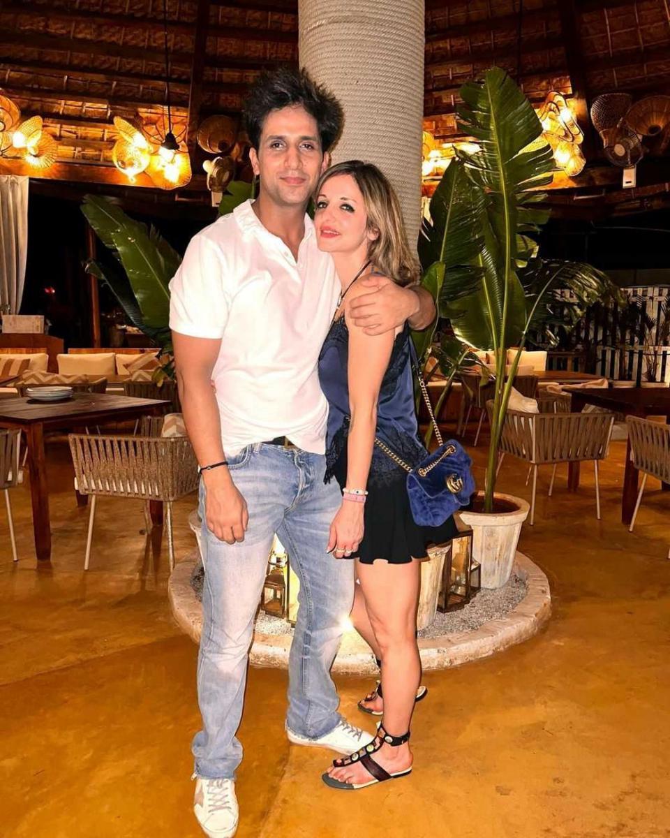 Sussanne Khan dan Arslan Goni (instagram.com/suzkr)