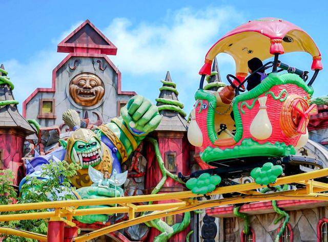 gambar wahana permainan di Saloka Theme Park Semarang (instagram.com/salokapark)