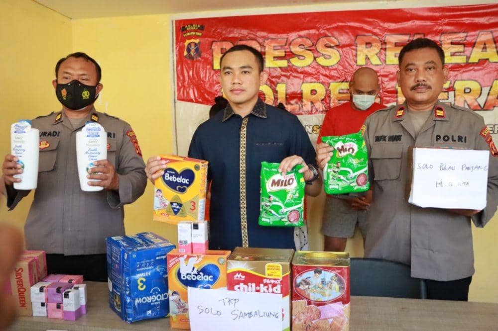 Pencurian di Minimarket, Satu Keluarga di Berau Diringkus Polisi
