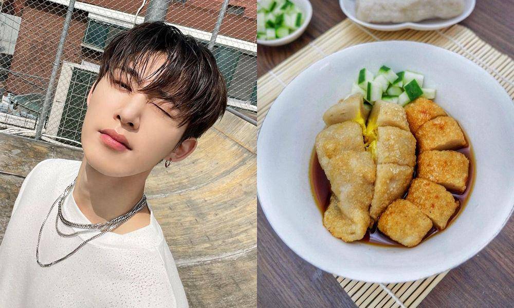 B.I dan pempek (instagram.com/shxxbi131 | instagram.com/chayfauziah)